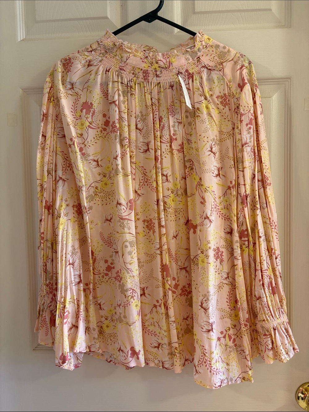 Floral Pink Pleated Women's Skirt